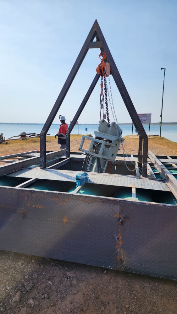 Pontoon fabrication preview